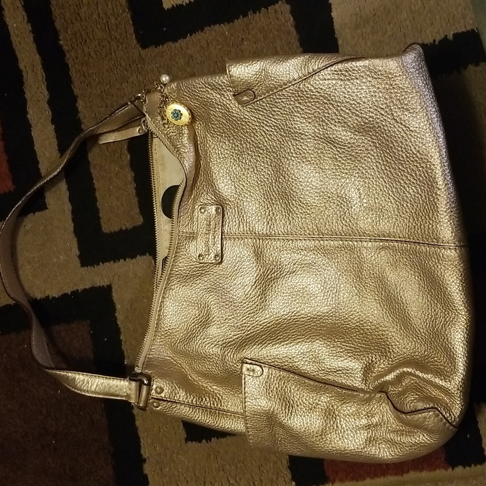 Kate Spade Shiny Gold ShoulderPurse